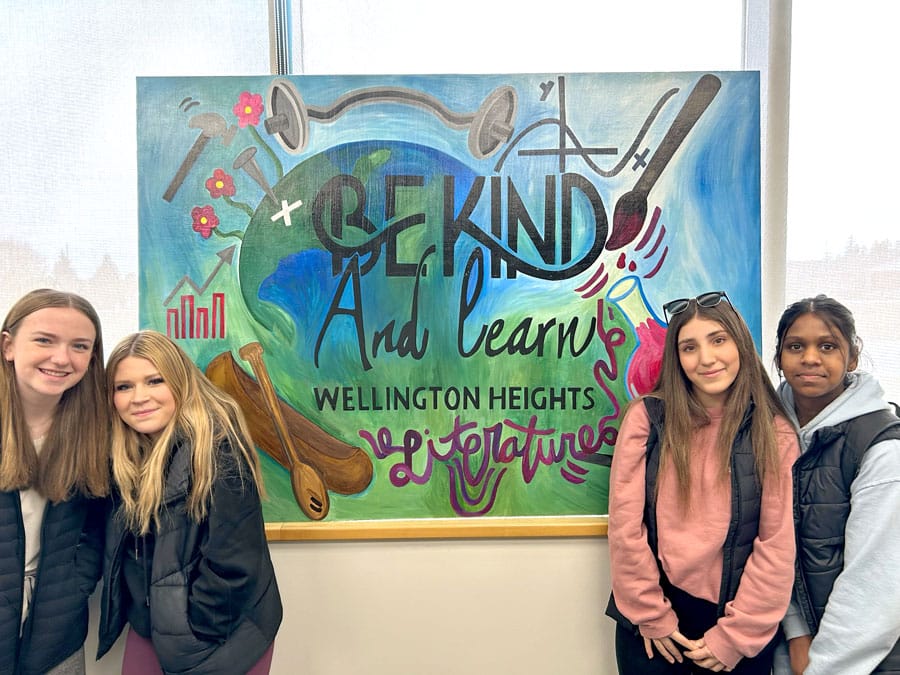 New mural coming to Wellington Heights Secondary School