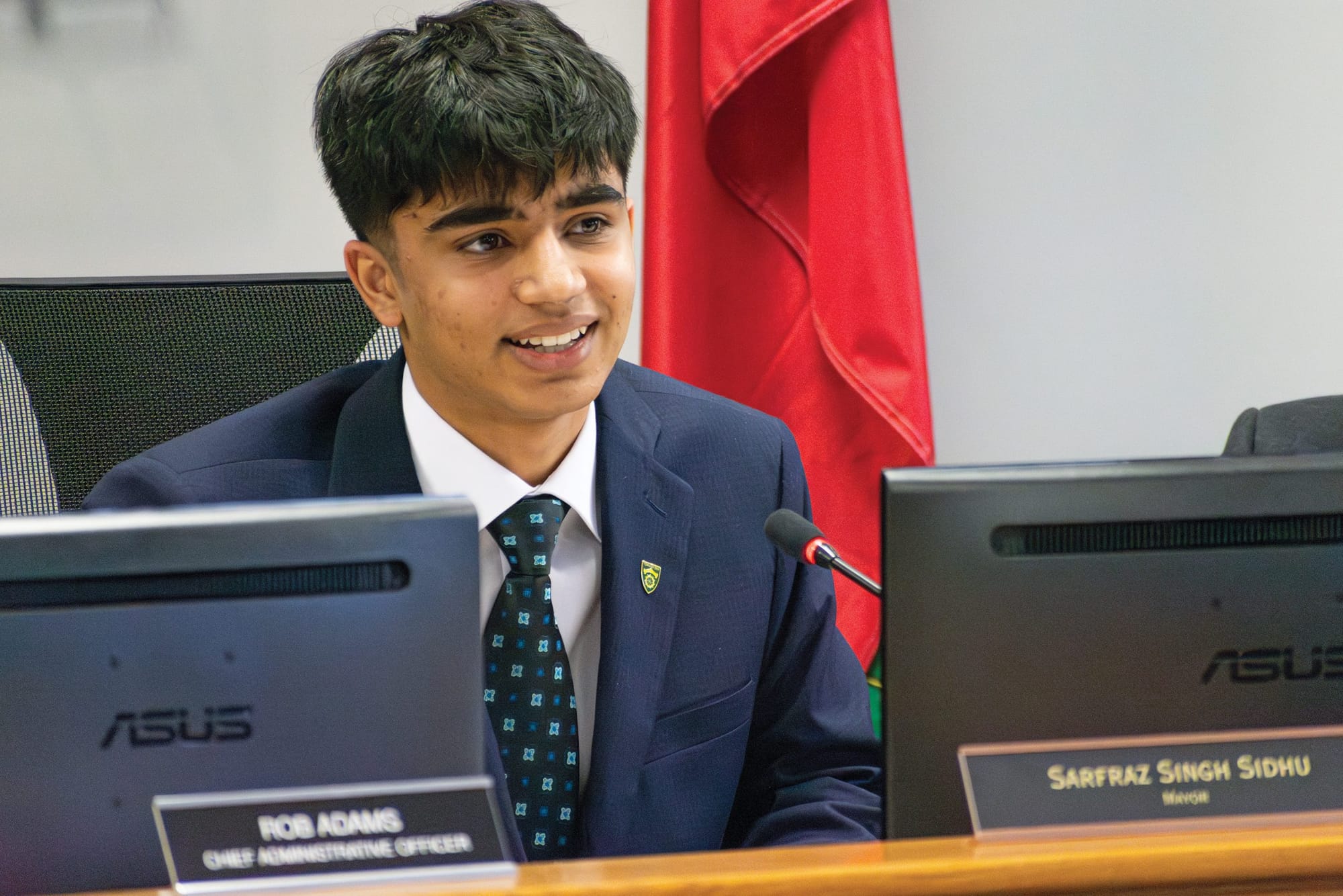 Ospringe youth experiences town hall in Erin ‘Mayor for a day’ contest