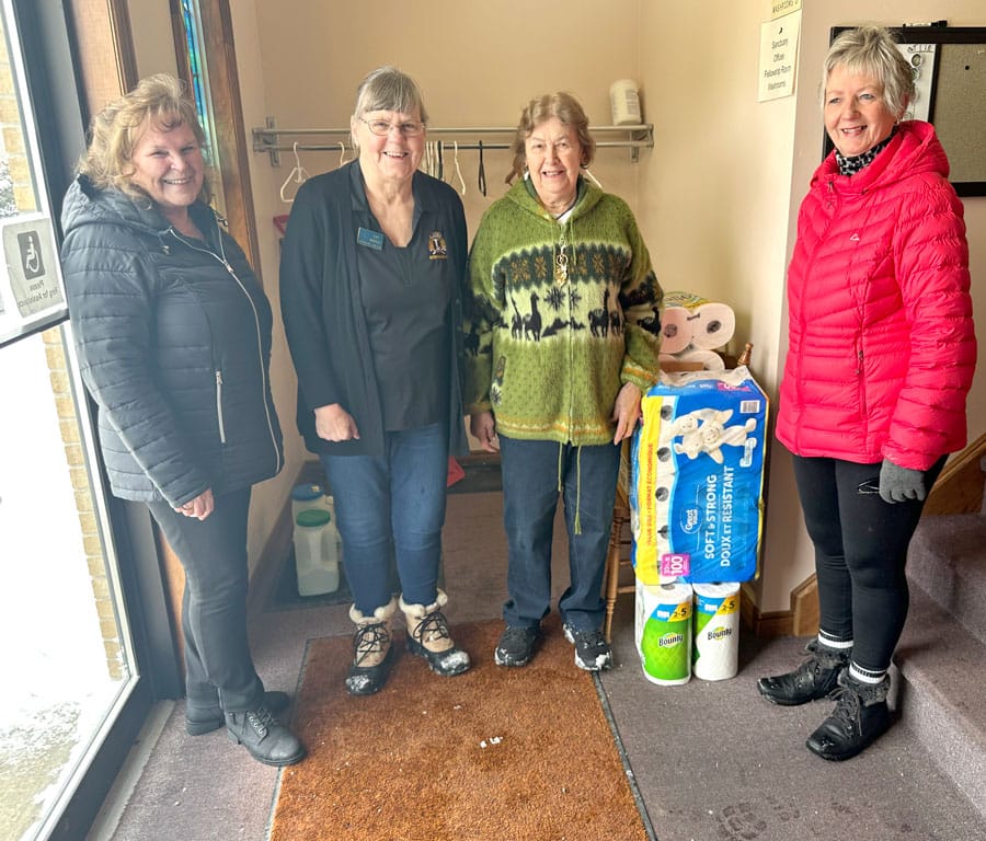 Support for local food banks