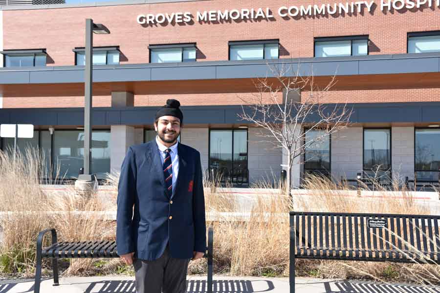 Student walks 100km, raises $11,000 for hospitals in year-long challenge