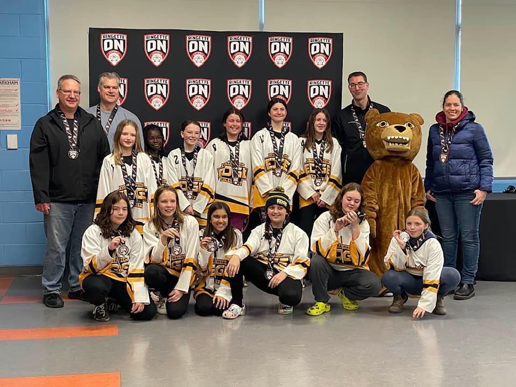 Medal-winning weekend for Elora Fergus Edge Ringette teams