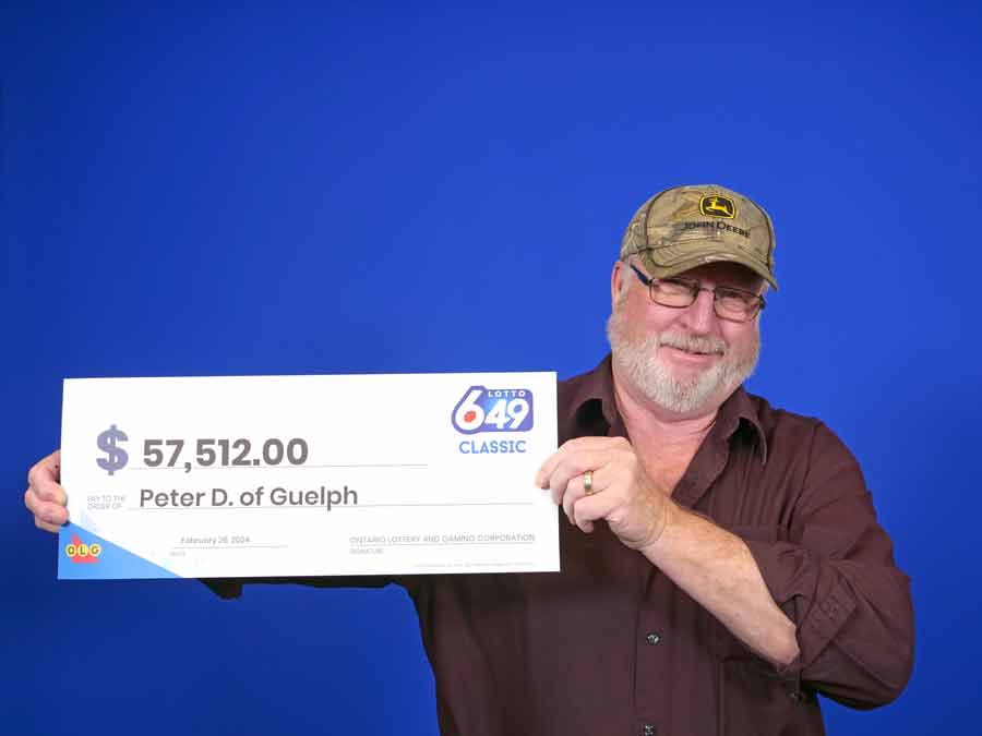 LOTTO 6/49 second prize winner