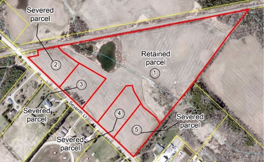 Guelph/Eramosa receives application to sever four industrial lots from rural property