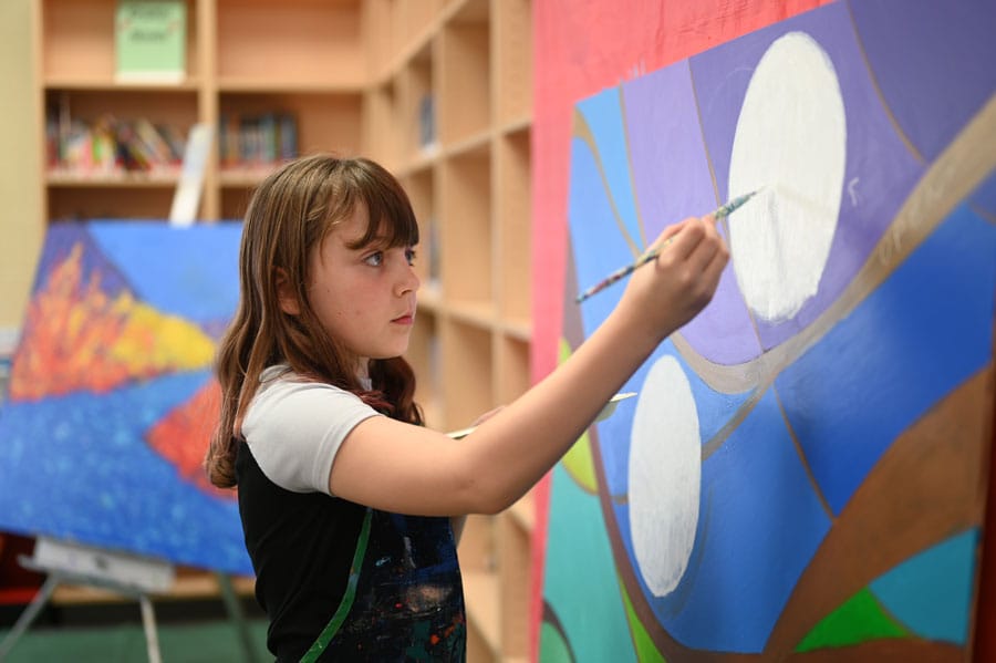 Sacred Heart art installation a collaborative effort