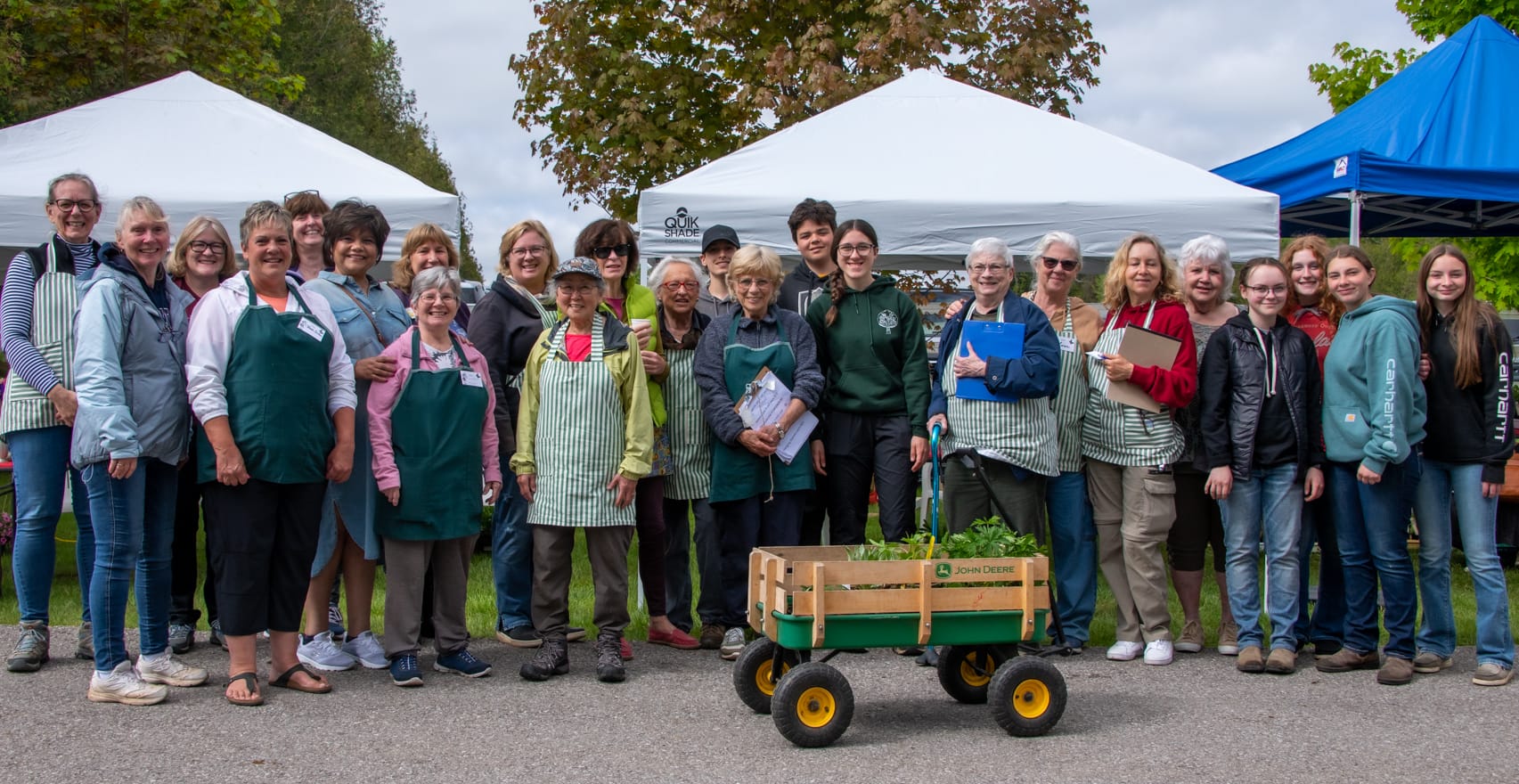 Annual plant sale in Hillsburgh
