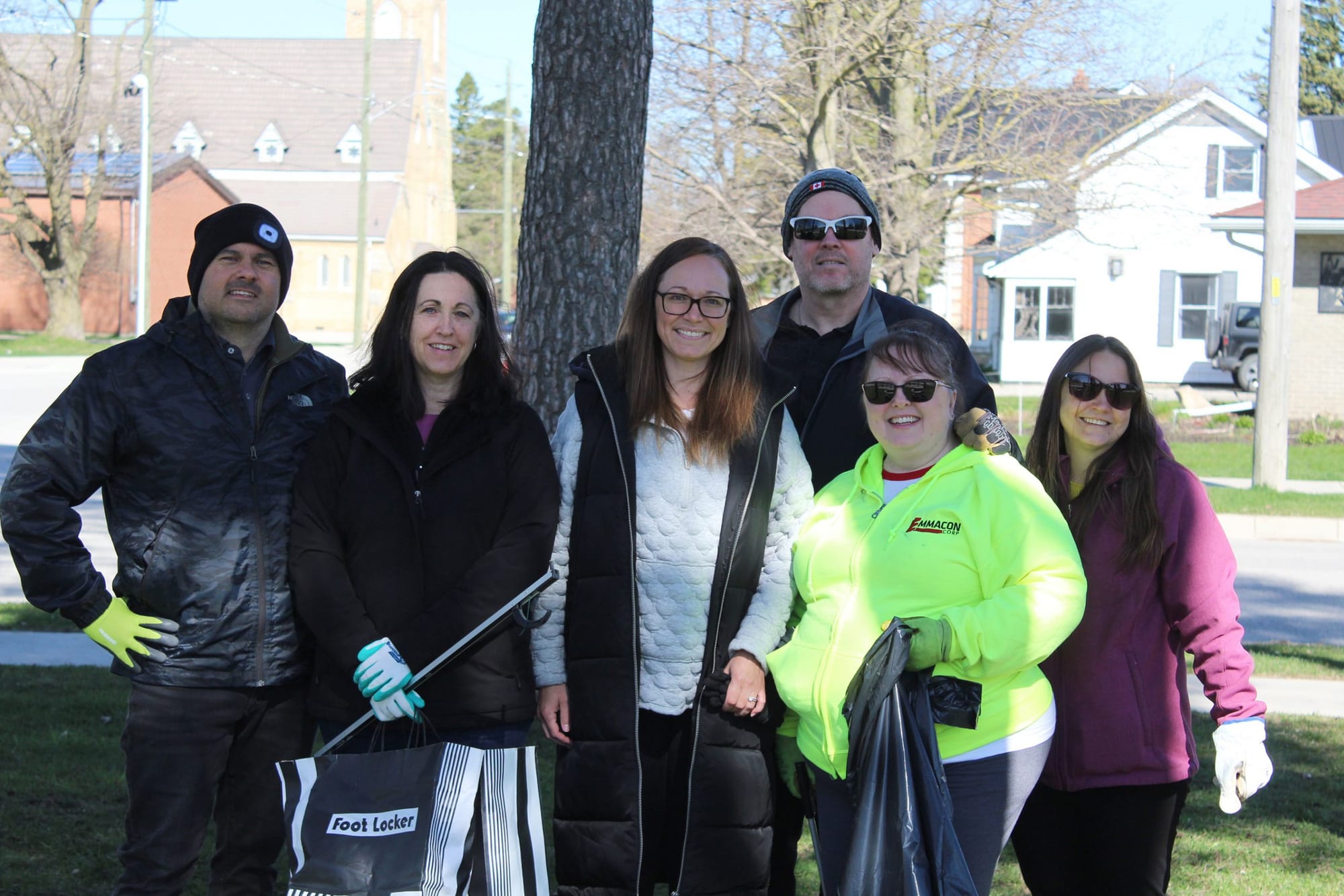 Earth Day clean up in Arthur