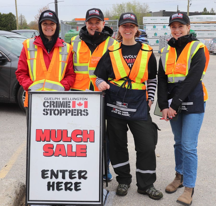 Mulch sale well attended