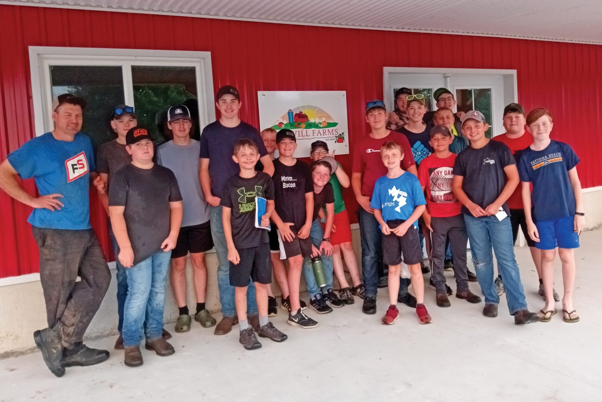 Outstanding in the fields