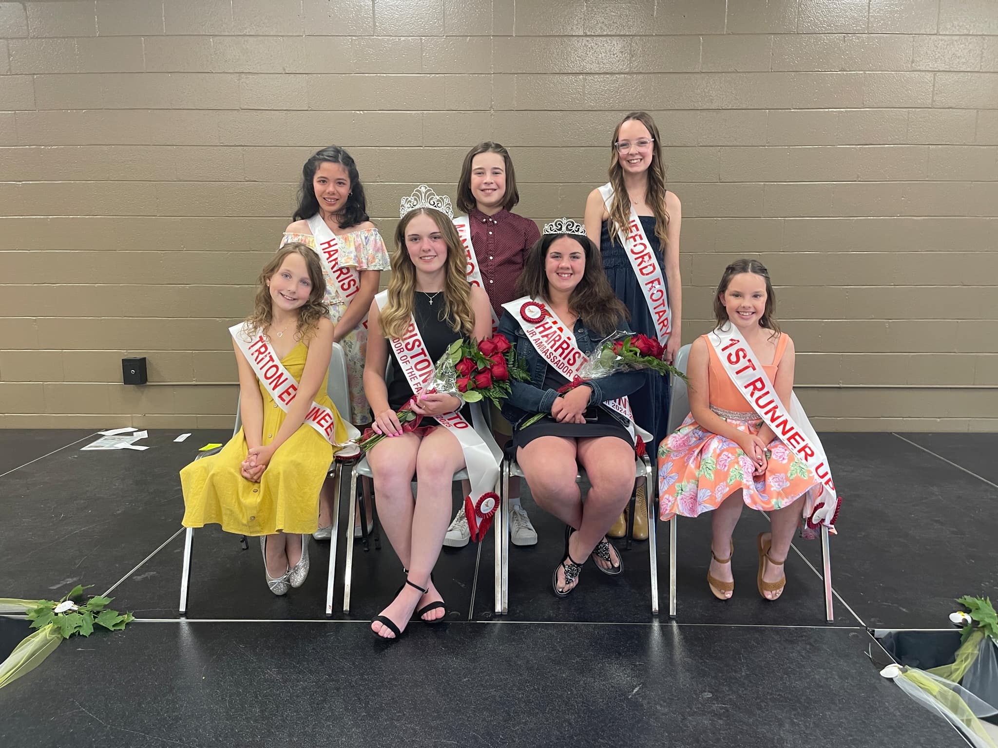 Harriston-Minto Ambassador program 2024/25 contestants