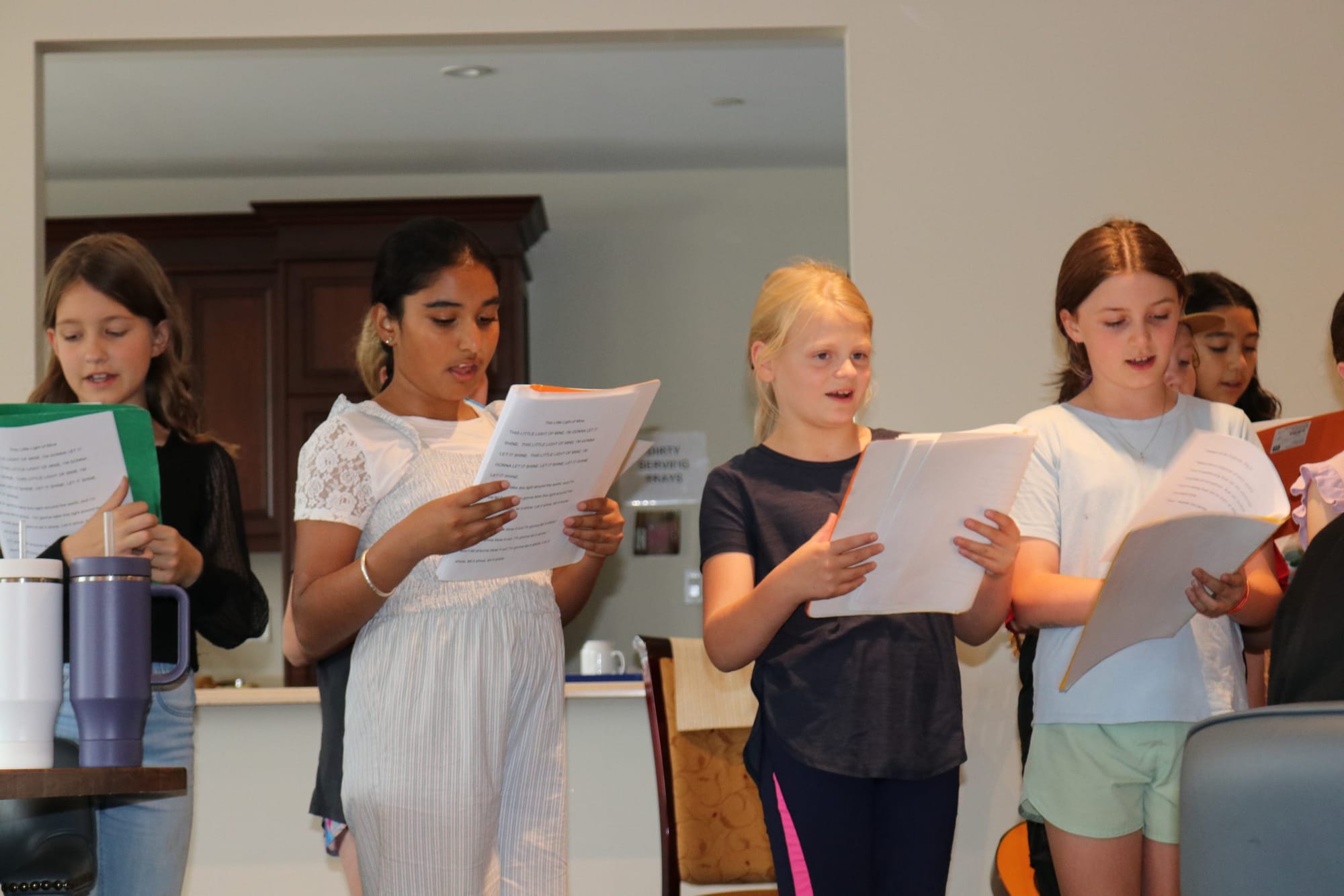 St. Mary Catholic School choir's end-of-year concert