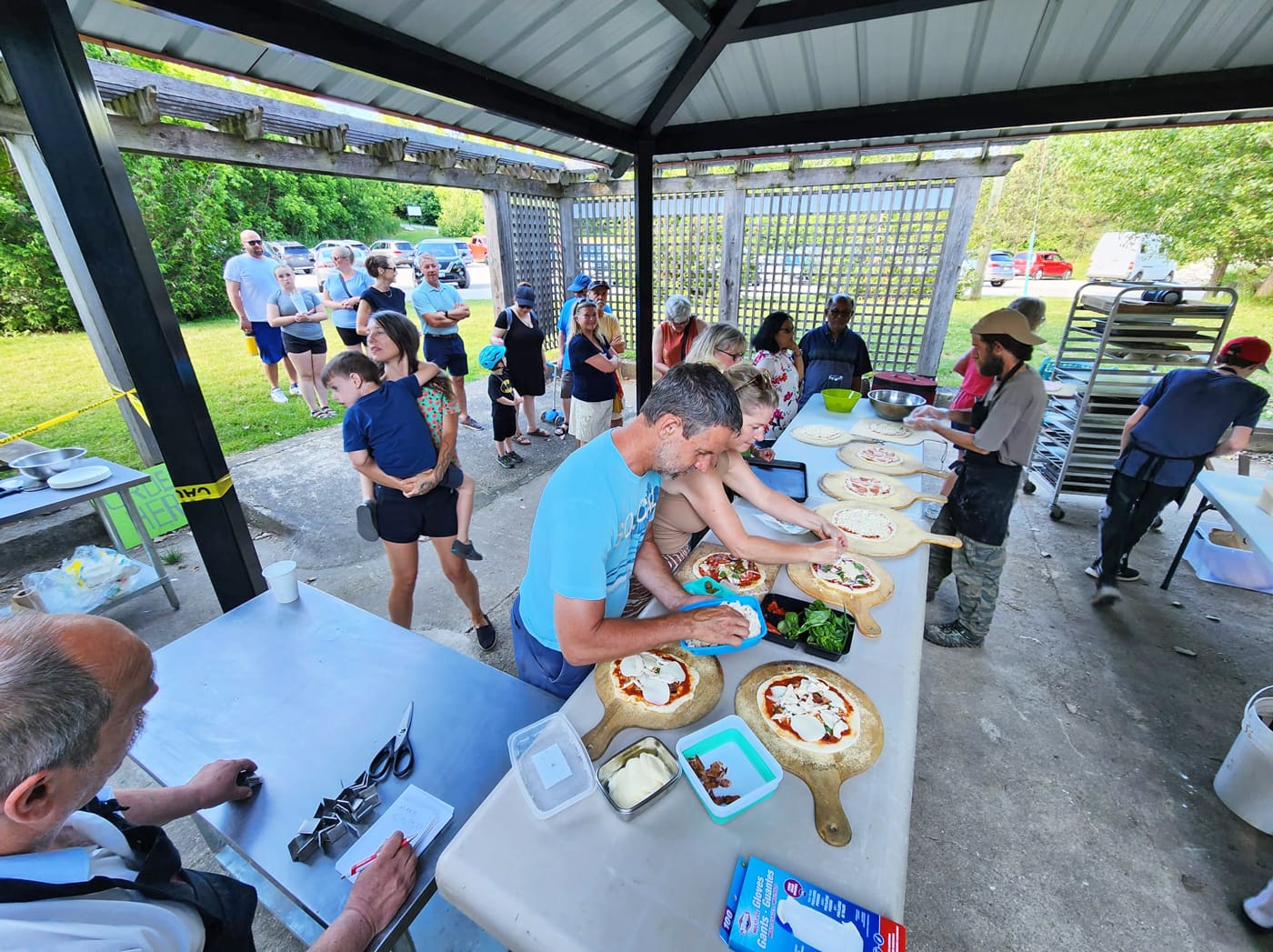 KIPP heats up with annual pizza bake at Bissell Park