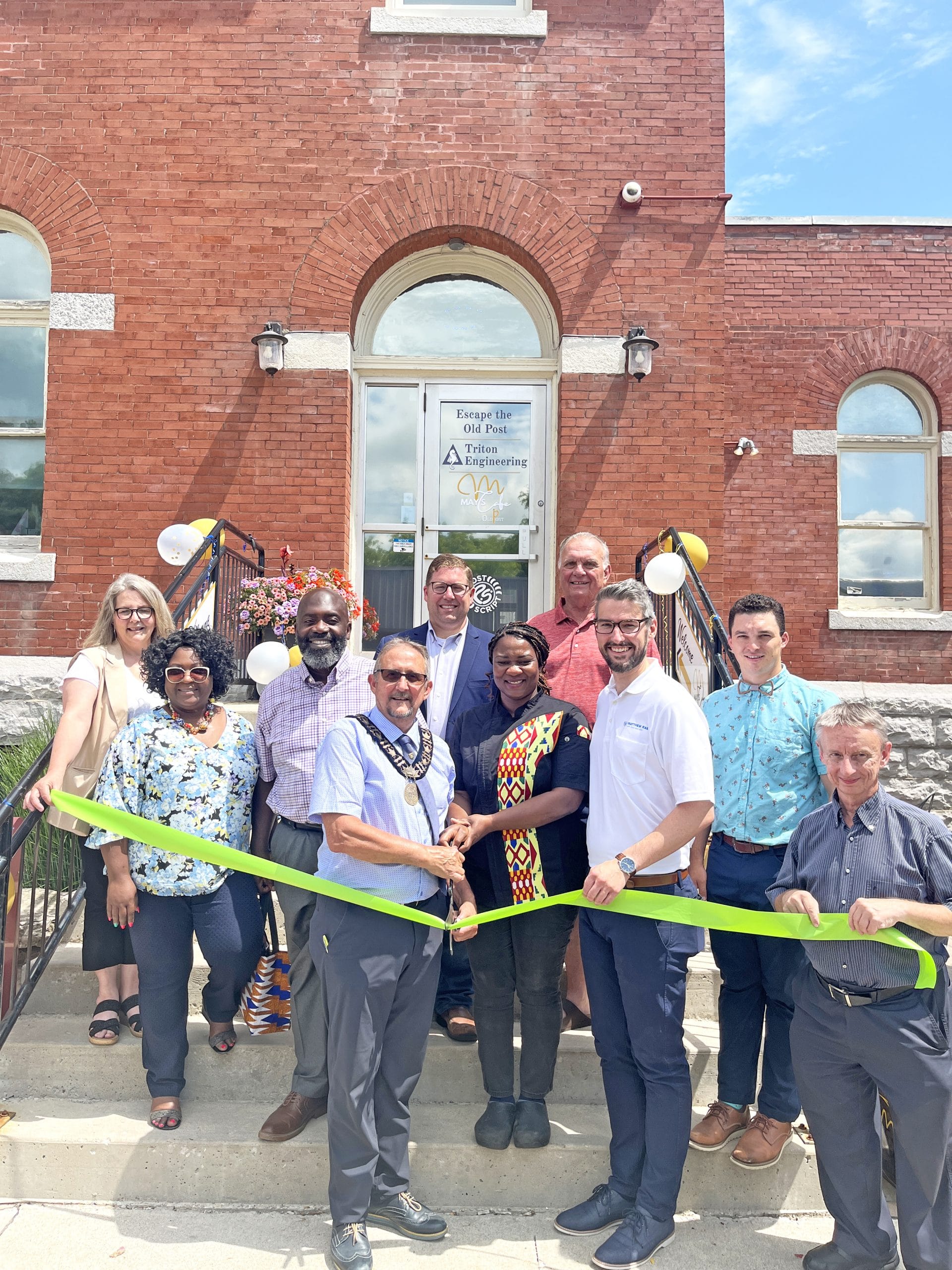 Grand opening of May’s Café