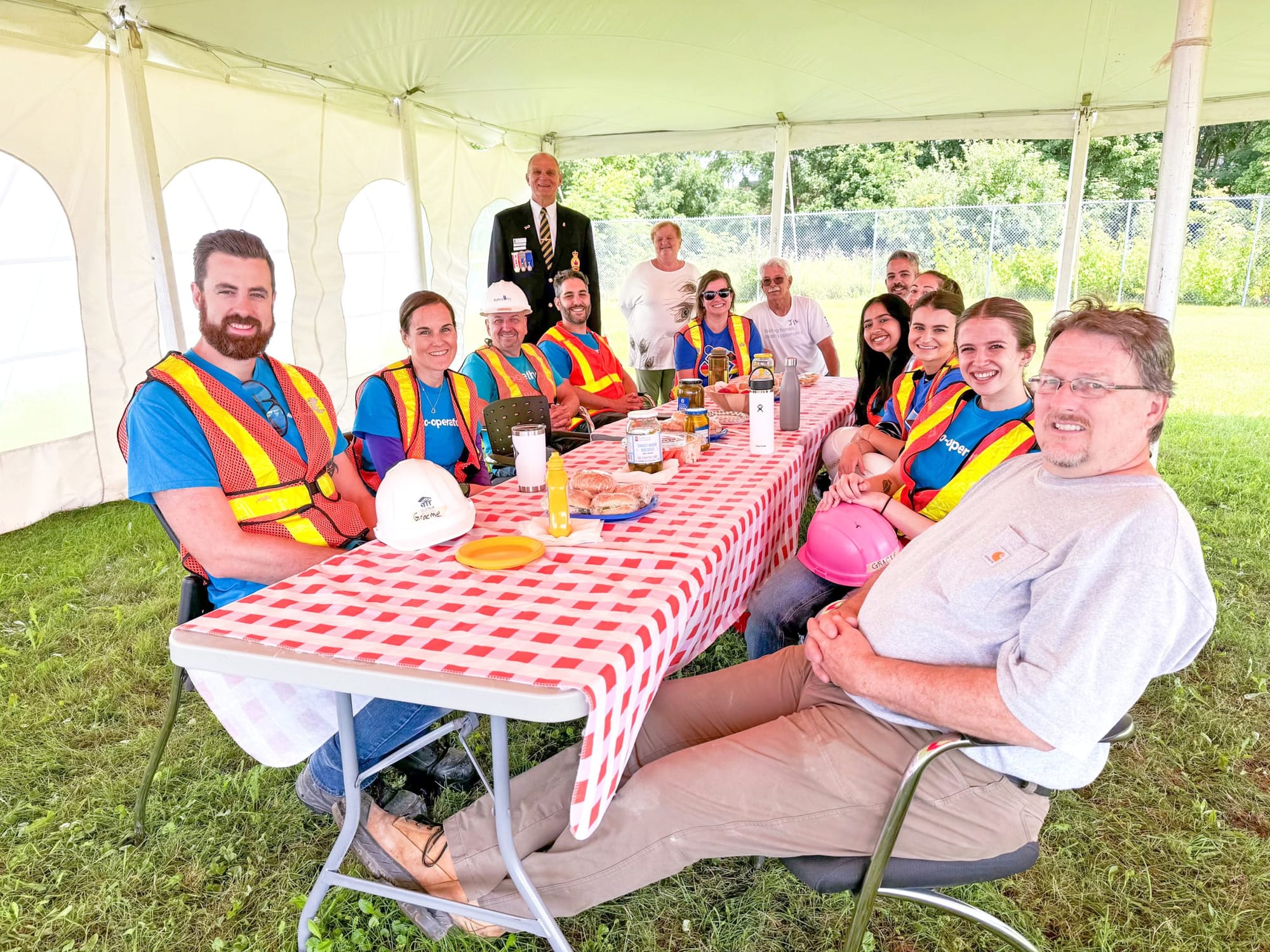Habitat For Humanity volunteer lunch