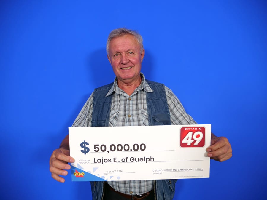Guelph man wins big