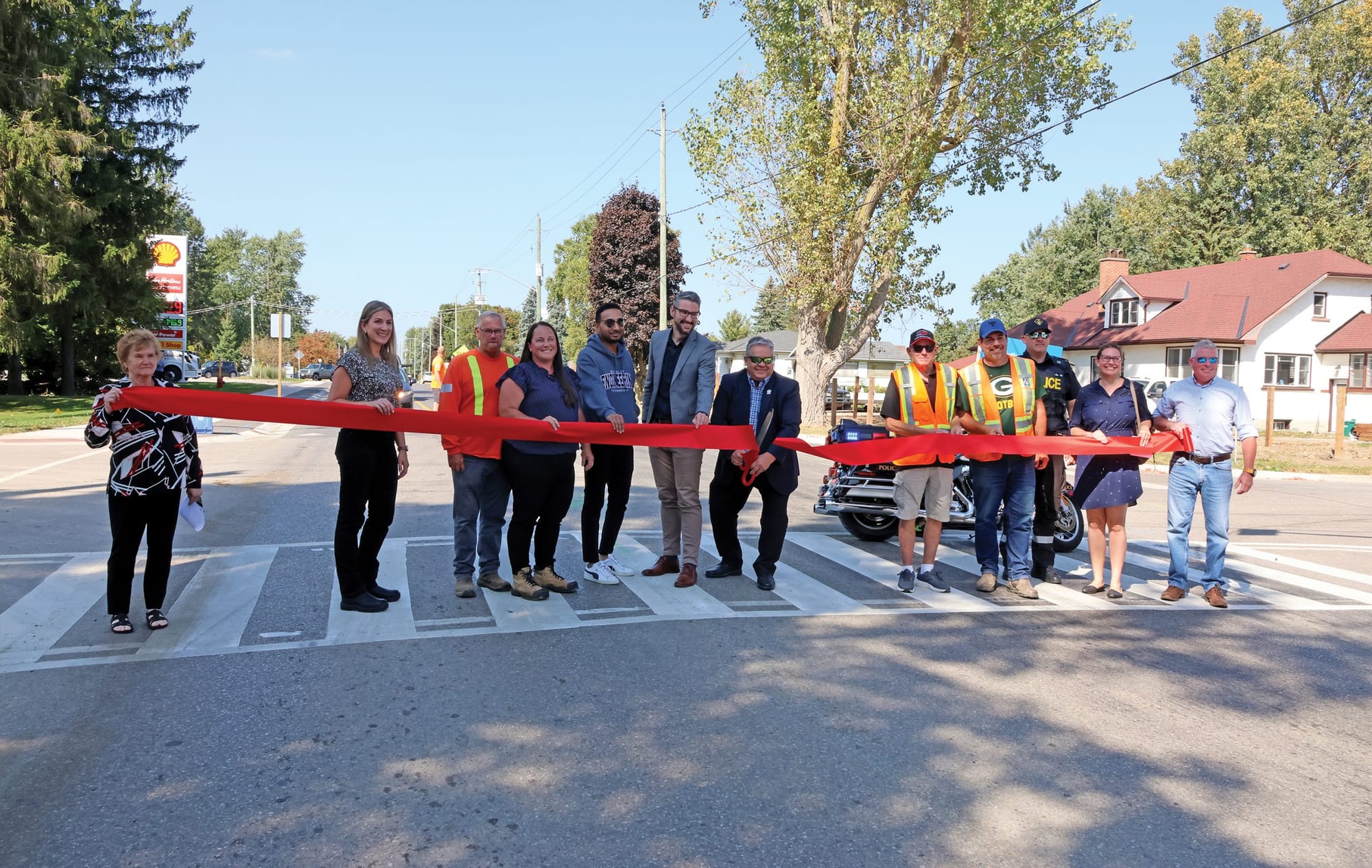 New crosswalks in Wellington North