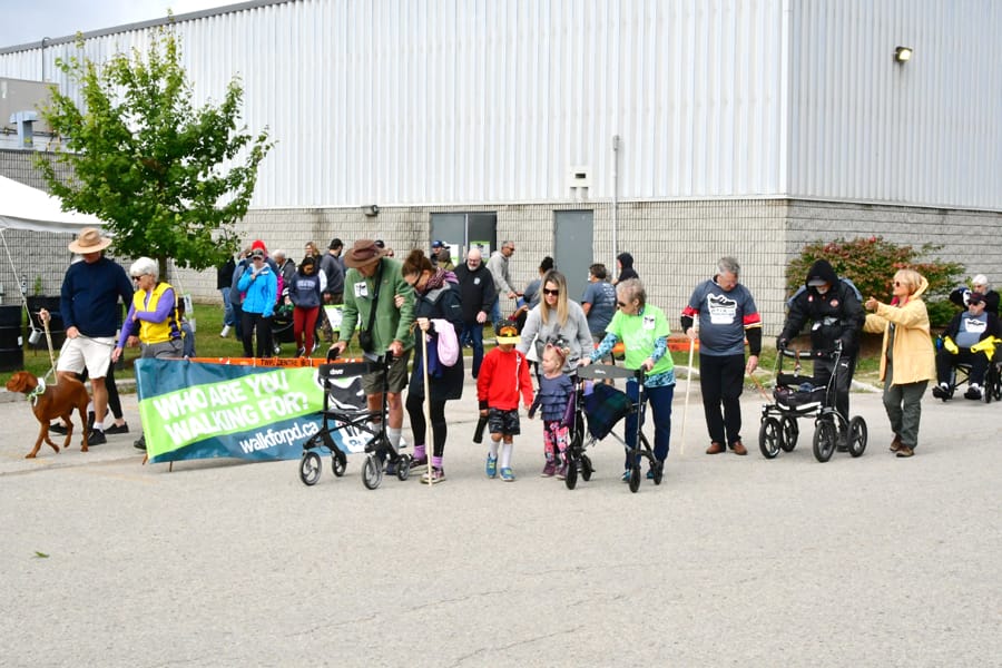 Wellington-Dufferin Walk for Parkinson’s raises over $34,000