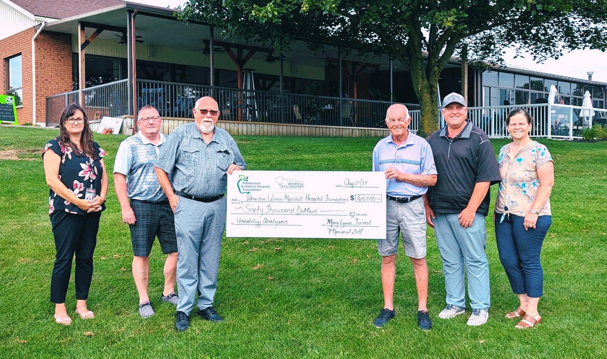 Mary Lynne Forrest golf tournament raises $60,000 for hospitals