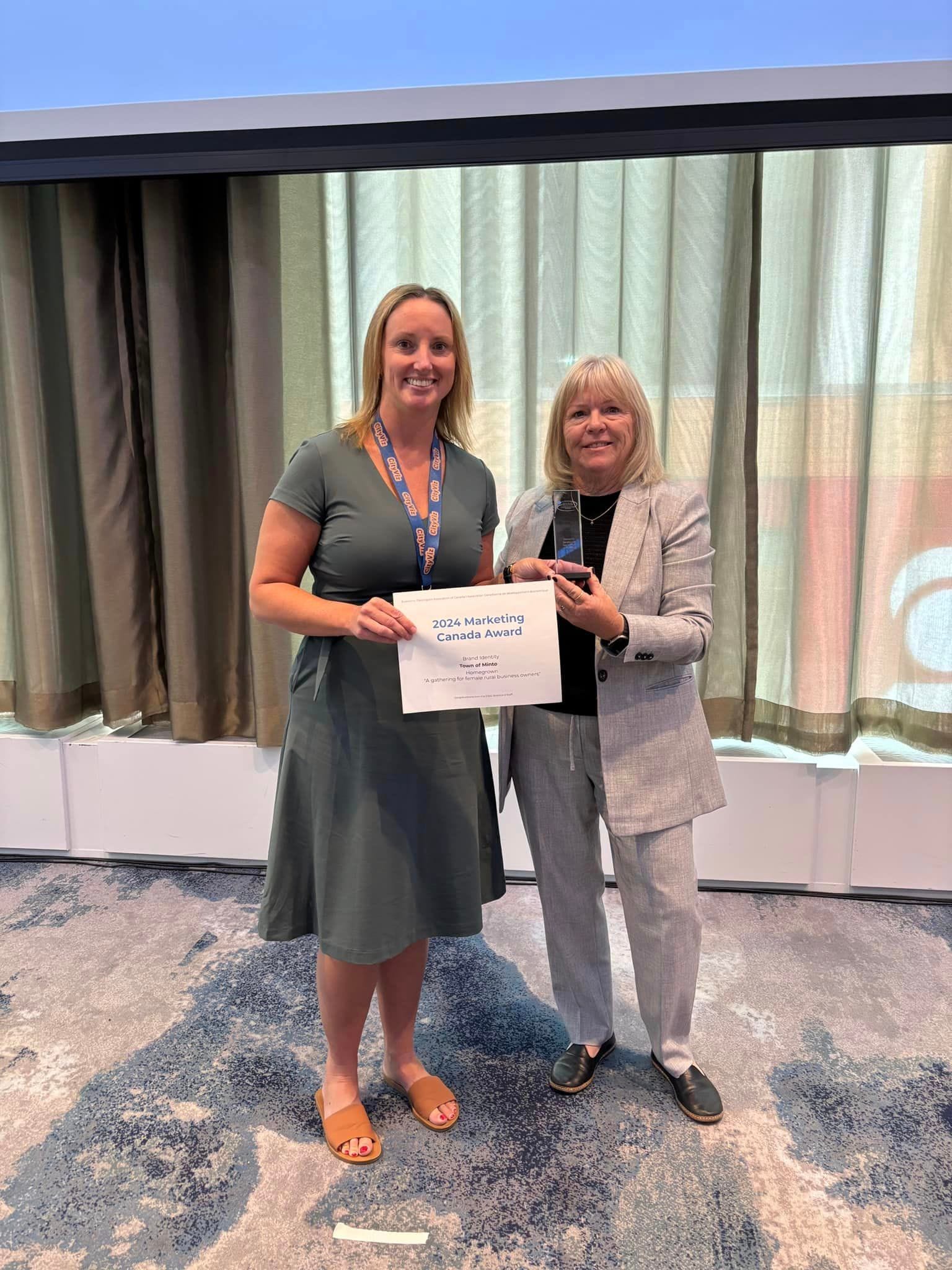 Town of Minto named finalists in EDCO Awards of Excellence