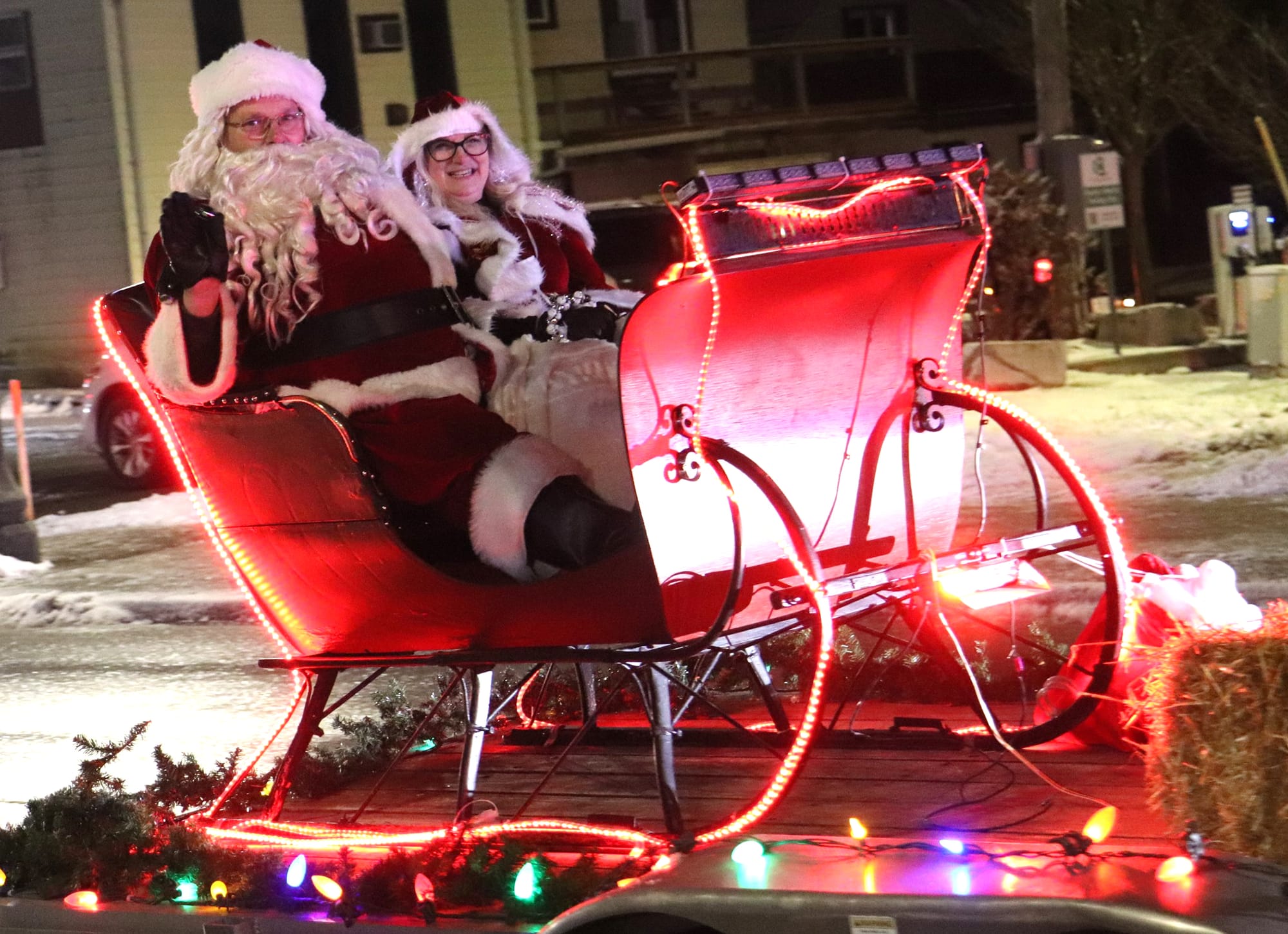 Drayton firefighters prepare to  welcome Santa Claus to town Dec. 6