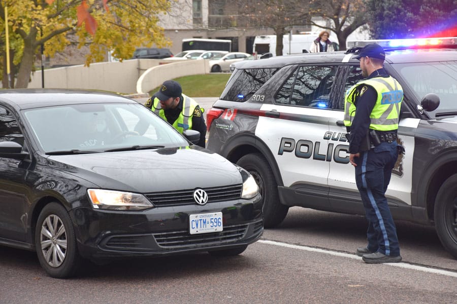 Guelph Police, Wellington OPP launch joint Festive RIDE campaign