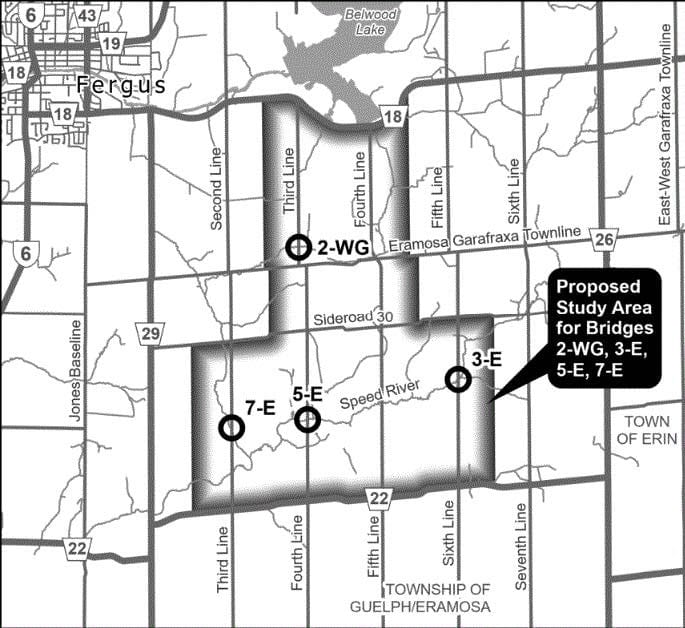 Four bridges; one public open house on Dec. 2