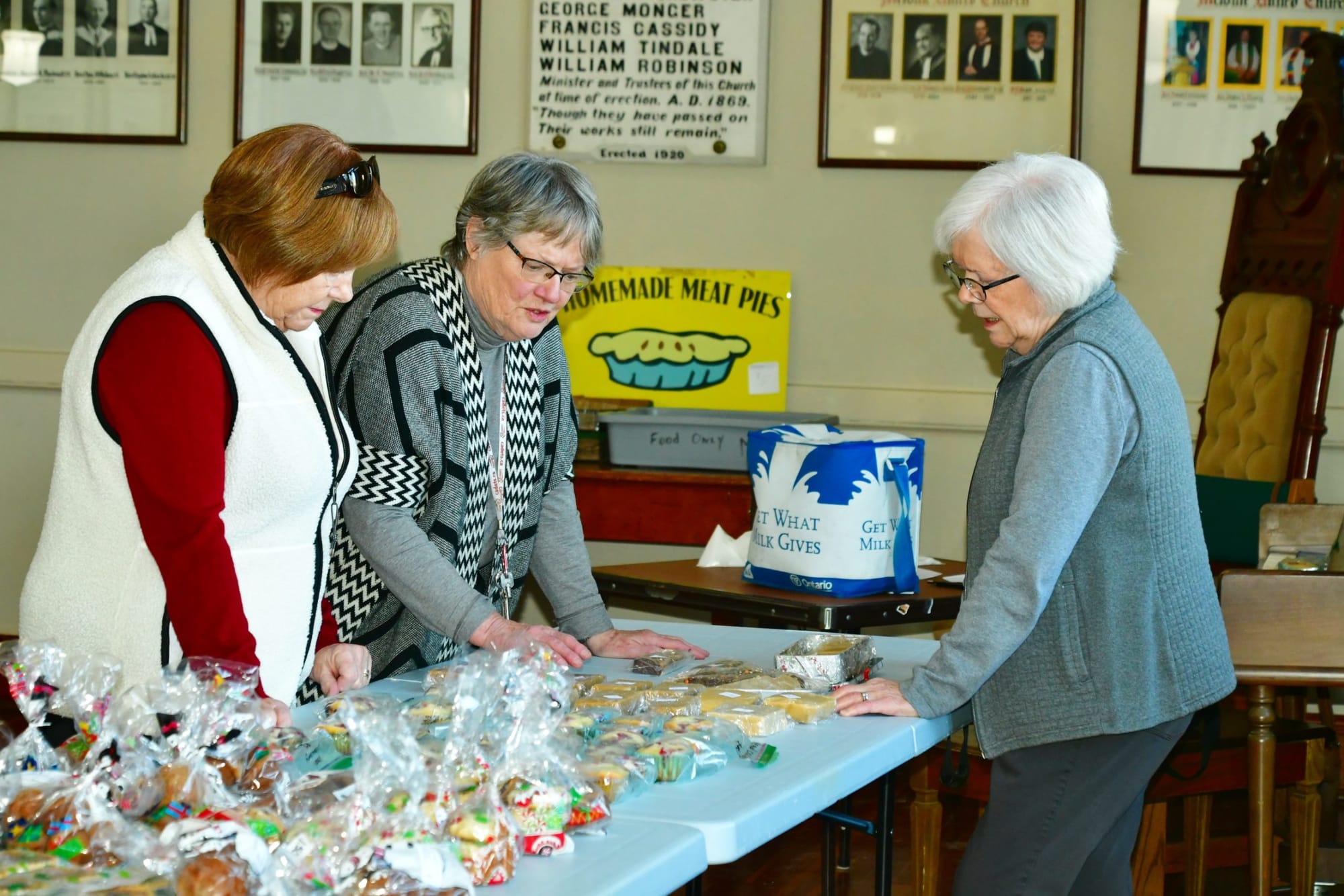 Church Christmas sale offered baked goods, decorations and more