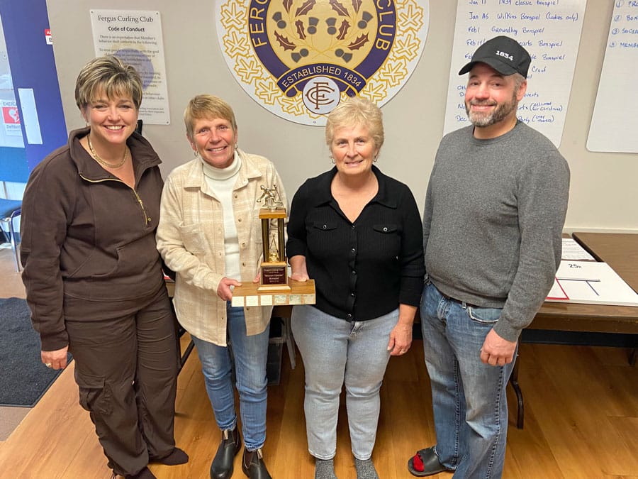 Fergus Curling Club holds annual 101 Bonspiel