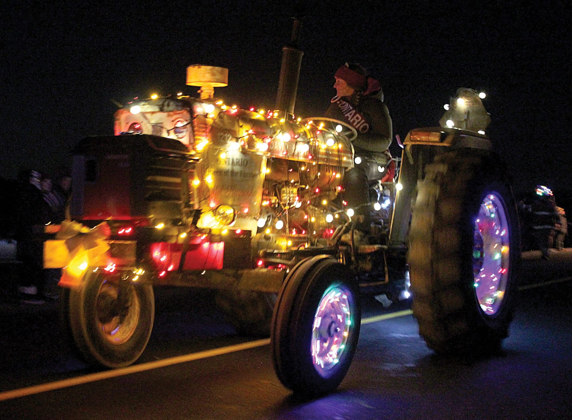 Farmers spread joy with Rockwood parade of lights Dec. 12