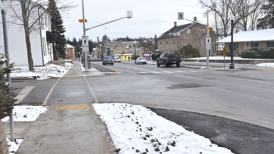 St. David Street reopened