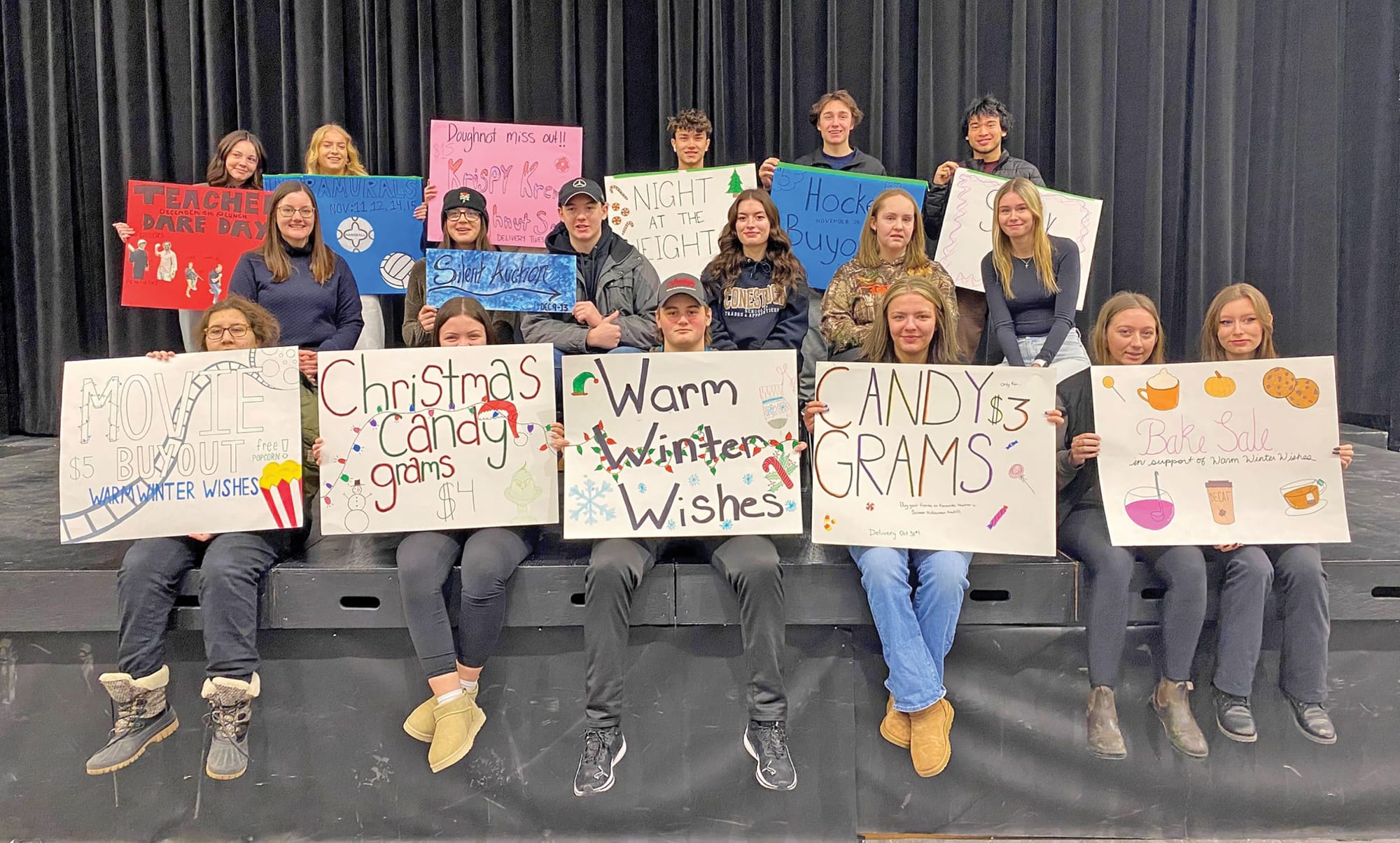 WHSS raises over $9,000 in Warm Winter Wishes campaign