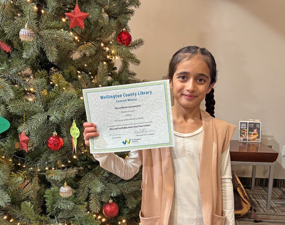 Drayton Grade 4 student one of two winners in county library’s annual short story competition