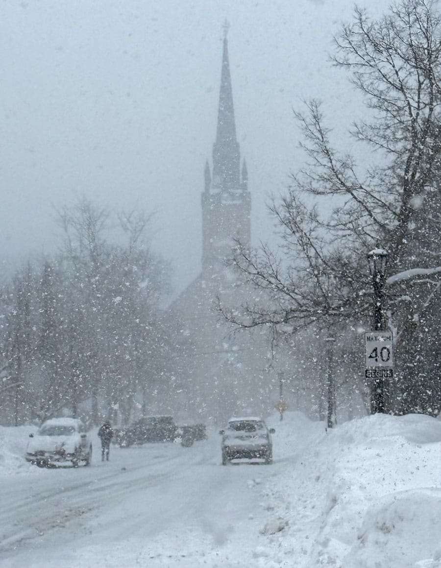 Blizzard hits Centre Wellington