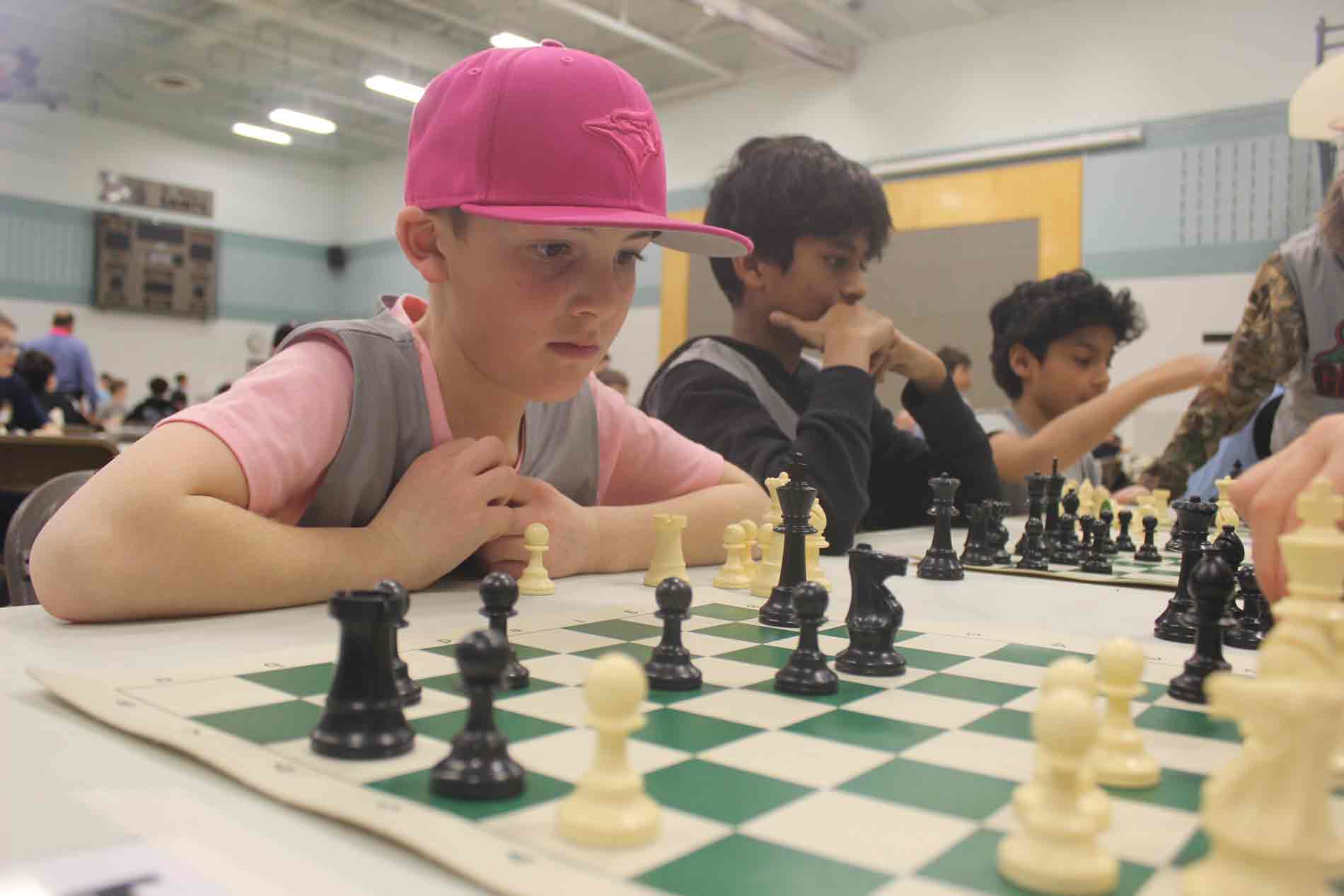 Hundreds of students compete at board-wide chess tournament