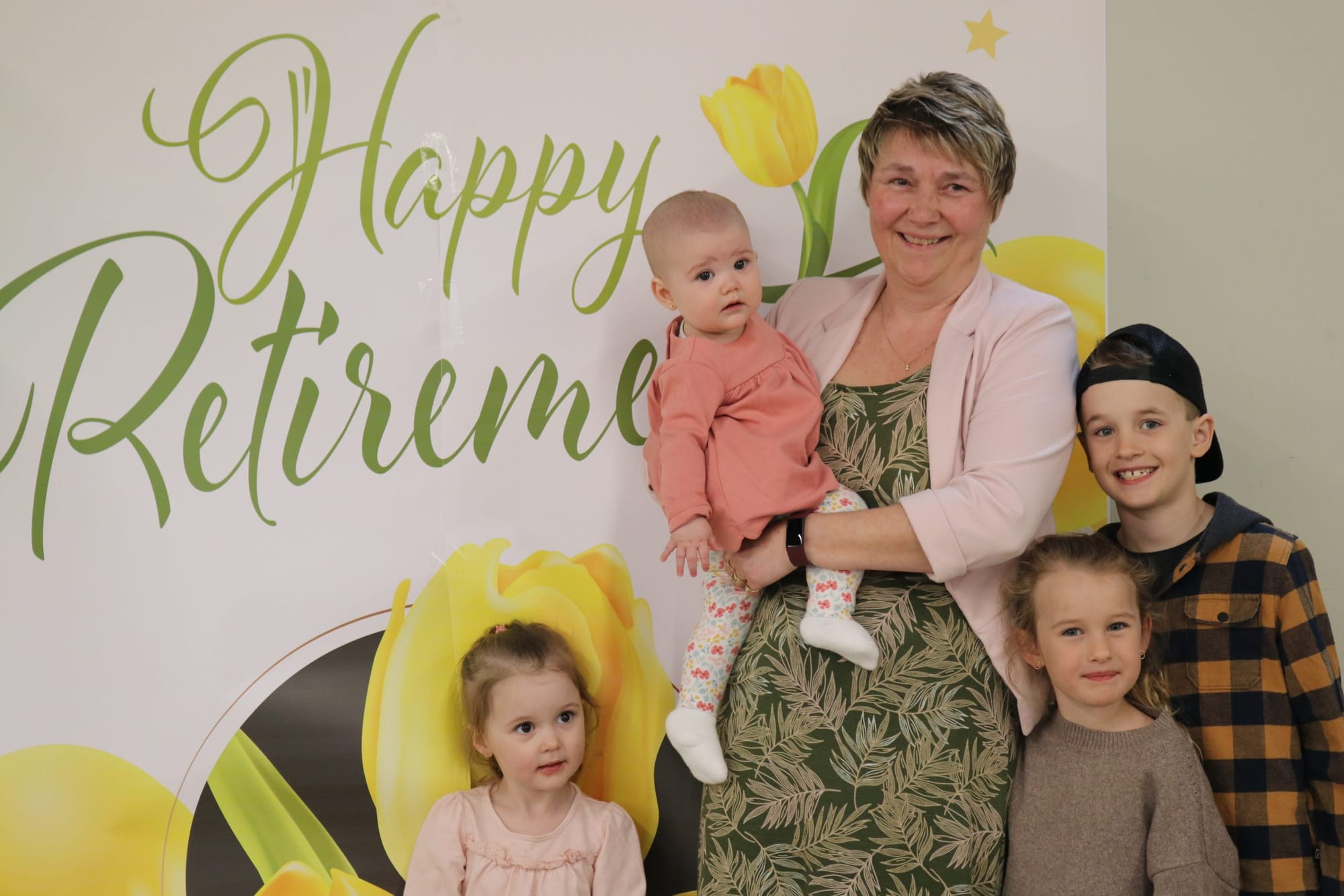 Wellington Advertiser circulation manager Catharine Goss celebrates her retirement