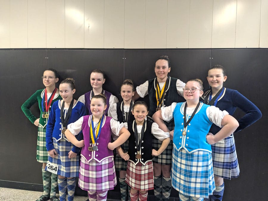 Local highland dancers bring home awards