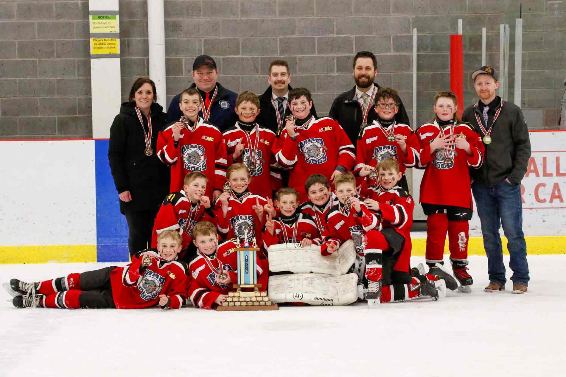 Minto's U11 Mad Dogs win Western Ontario Hockey Association Championship