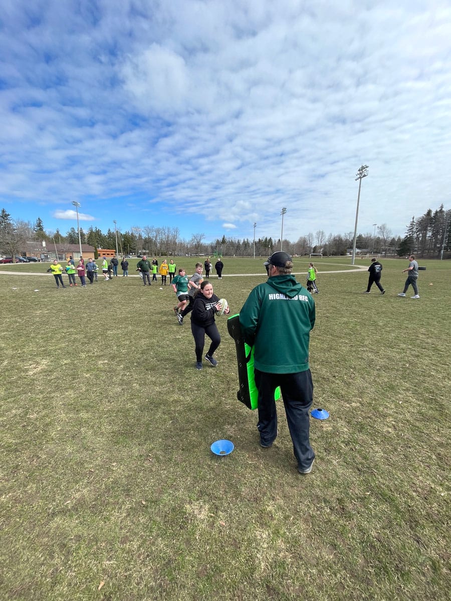 Fergus Highland Rugby Club host a ‘Give it a Try’ session