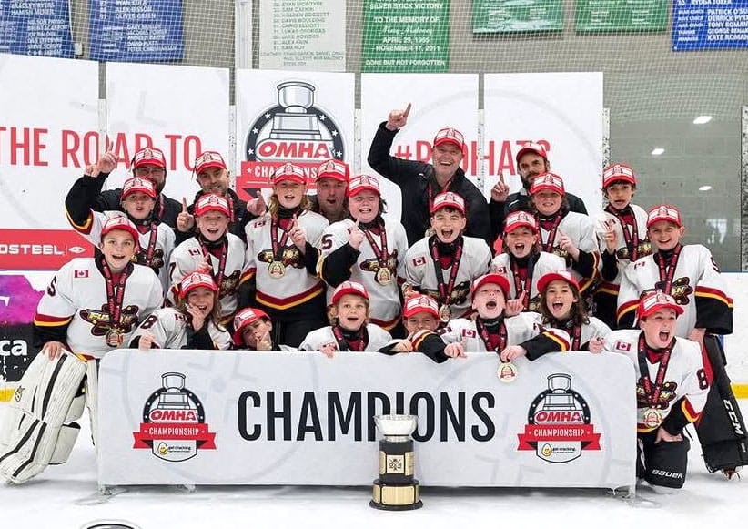 Centre Wellington Fusion U10B hockey team wins multiple championships