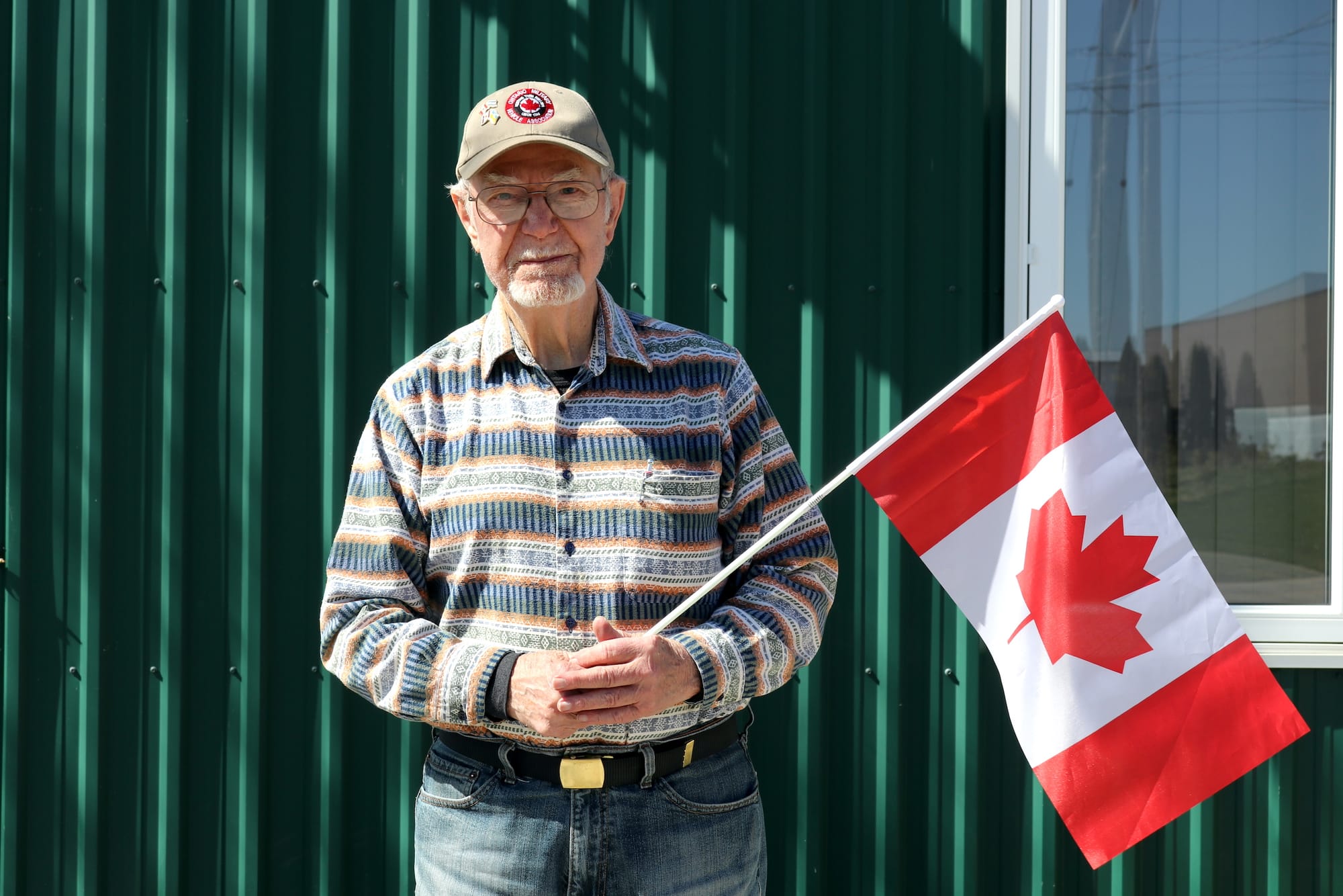 Veteran urges others to showcase their Canadian patriotism