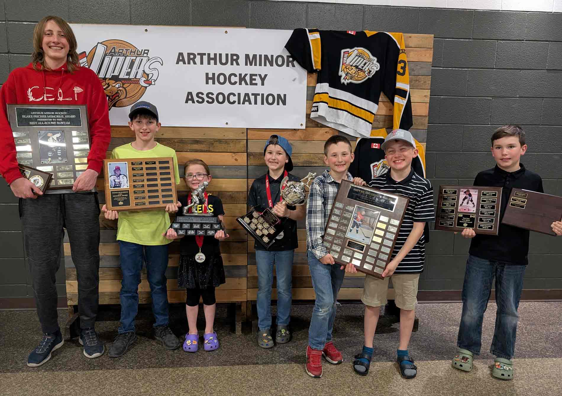 Arthur Minor Hockey Awards Night recognizes local athletes