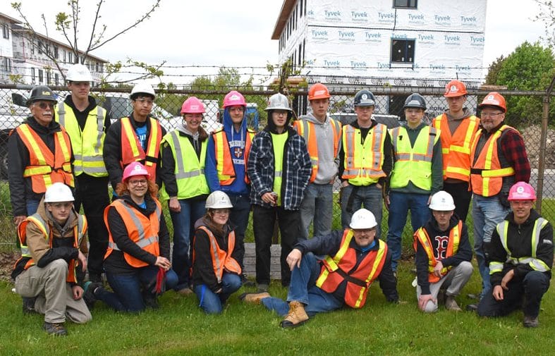 High schoolers get day on build thanks to $20,000 sponsorship by Cooperators