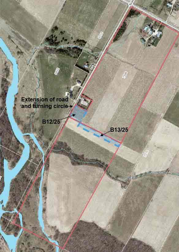 Mapleton supports farm  severance, lot line adjustment