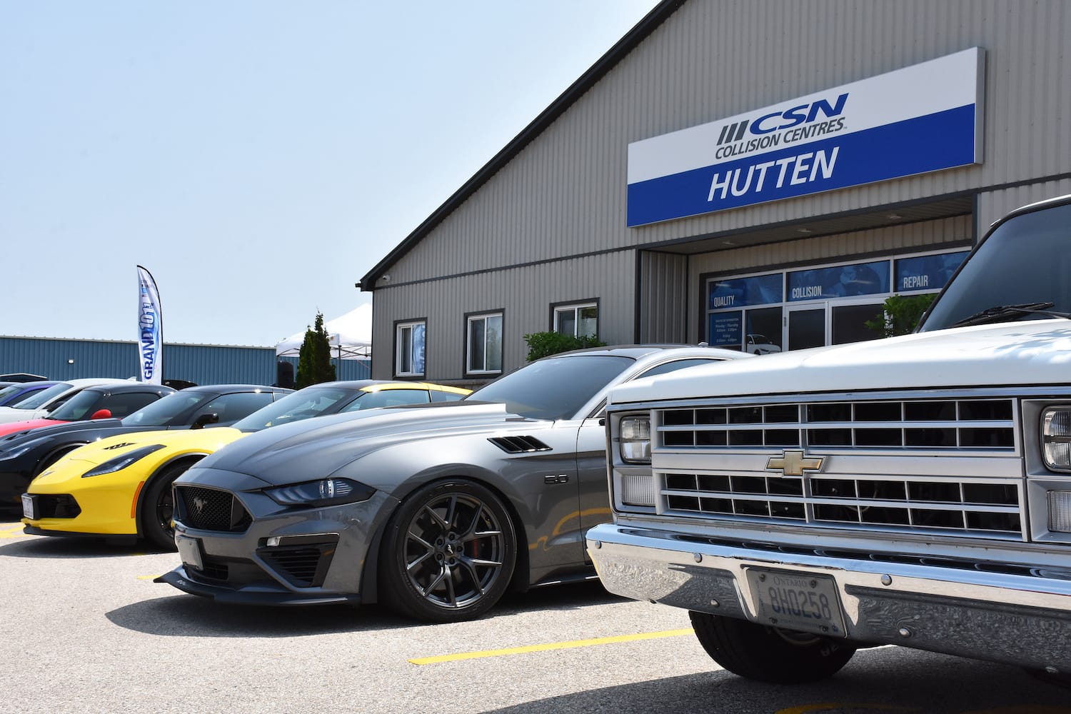 CSN Hutten raises over $13,000 for Make-A-Wish with car show