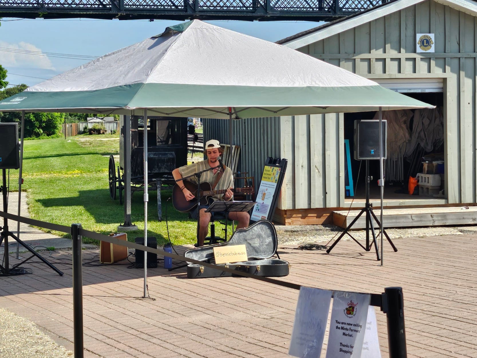 Minto Farmer’s Market holds Library Day