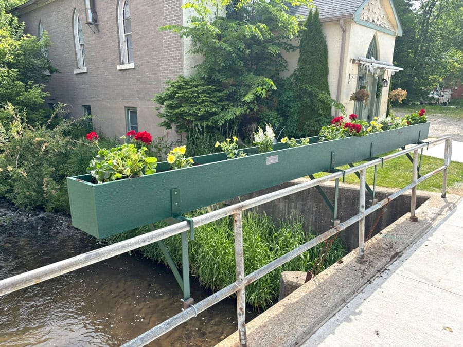 Hillsburgh Garden Club maintaining public gardens