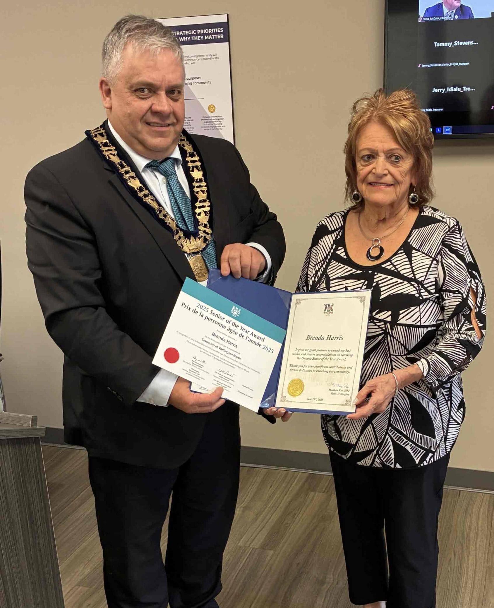 Brenda Harris crowned Senior of the Year in Wellington North