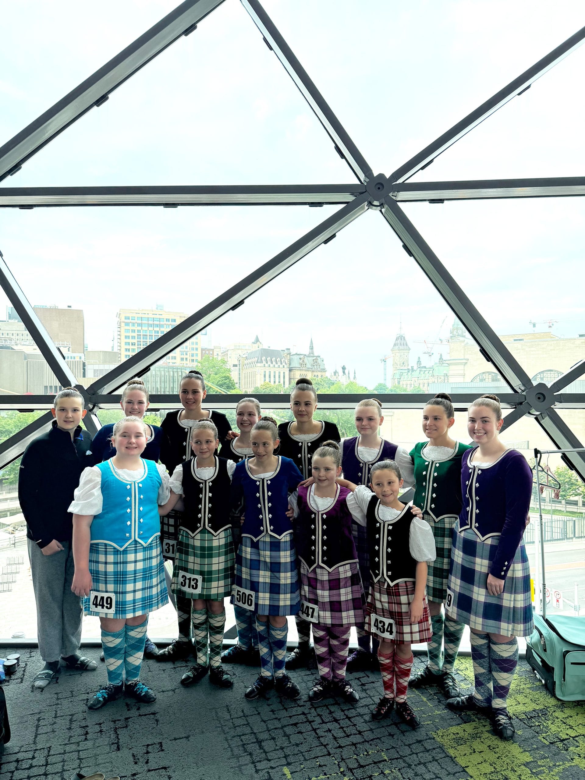 Blue Bonnet Lassies School of Highland Dance compete in Ottawa