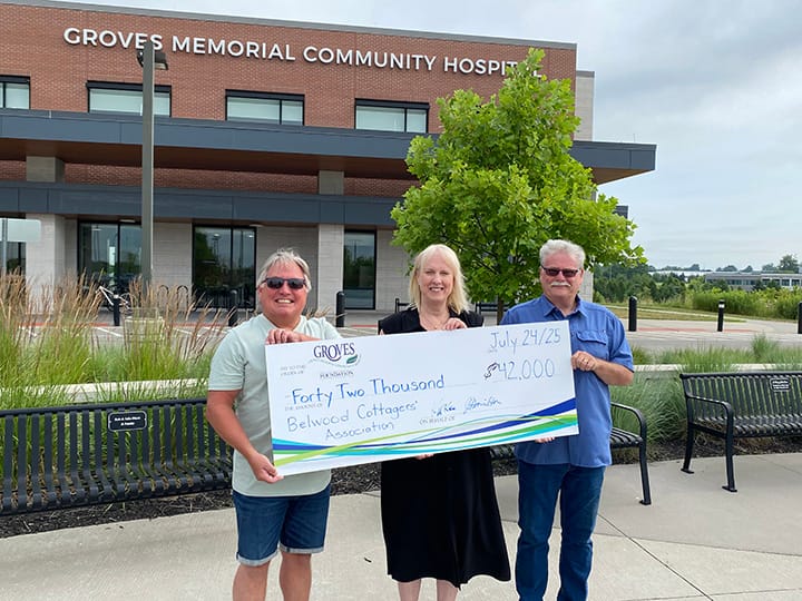 Belwood Lake Cottagers’ Association  funds a new colonoscope for Groves