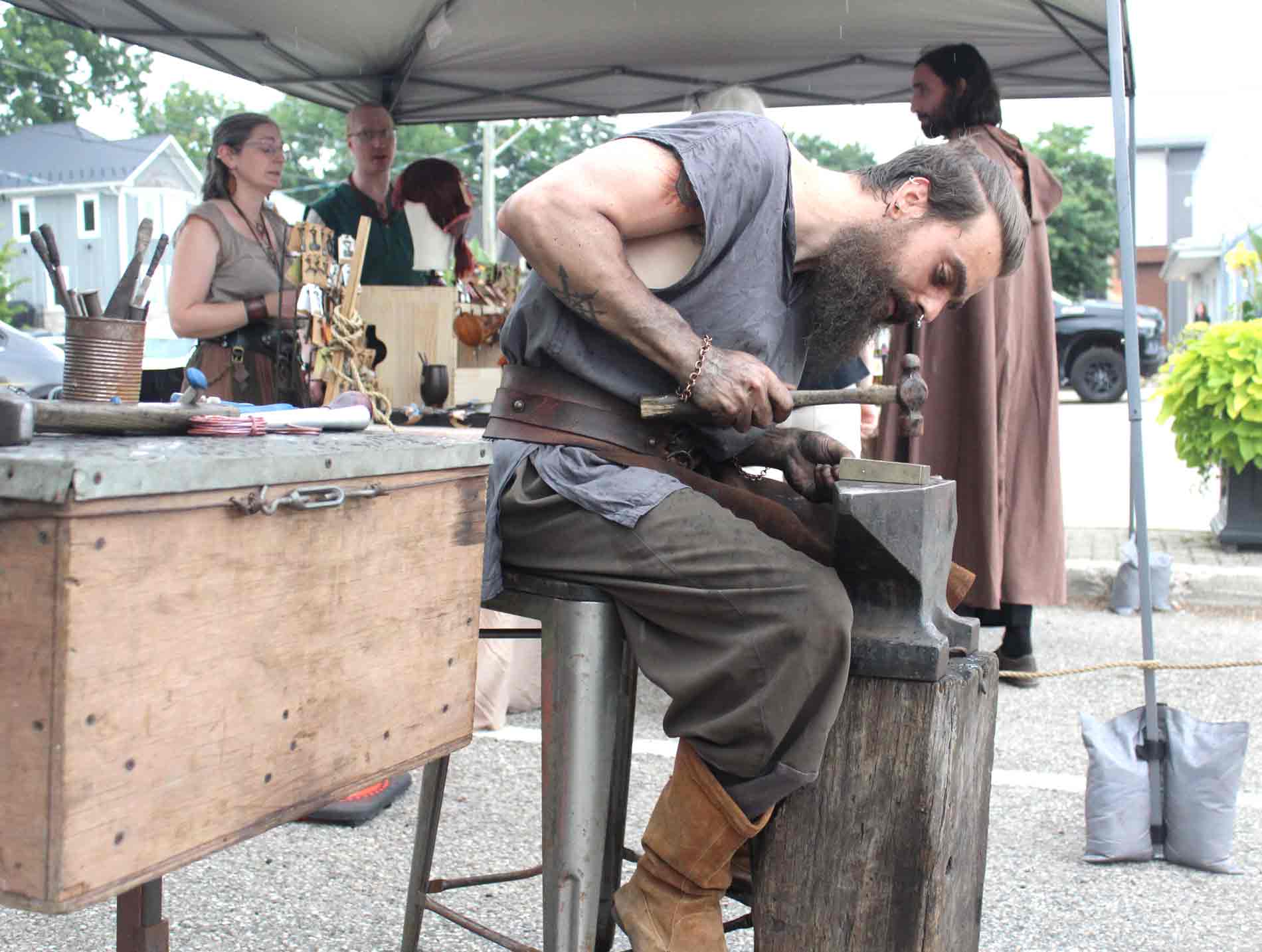 Medieval Faire brought crowds to downtown Fergus July 26