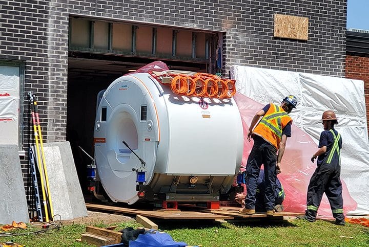 'Transformative moment': MRI machine arrives at Palmerston hospital